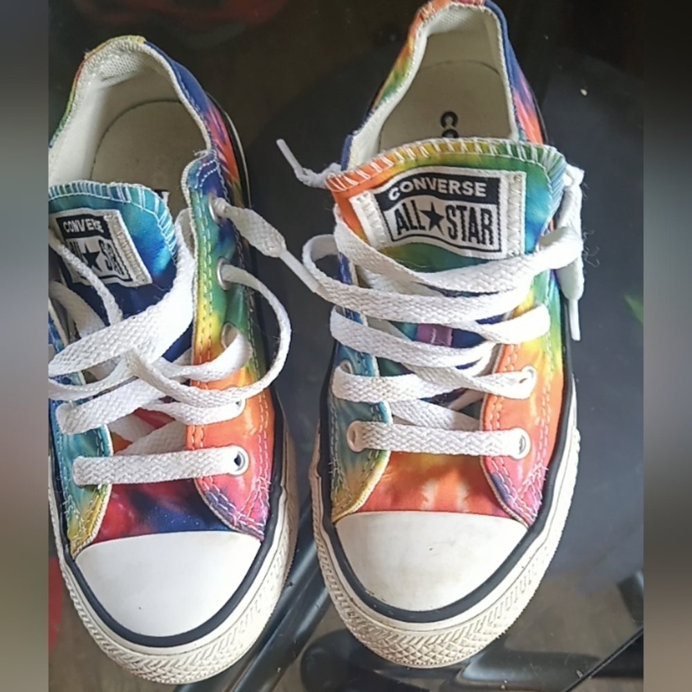 Tie Dye Converse size 12